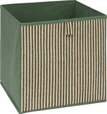 Zdjęcie produktu dla Pudełko do regału Cotty zielone  31x31x31cm
