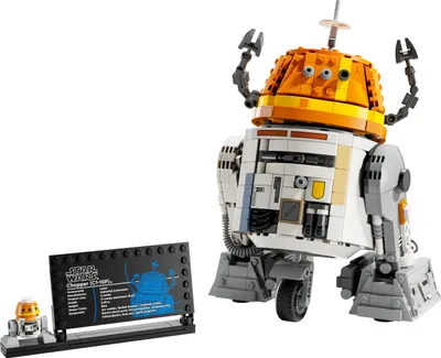 Produktbild von LEGO Star Wars 75416 Ahsoka Astromech-Droide Chopper (C1-10P) Figur - Spielzeug mit beweglichem Kopf, abnehmbaren Armen und Mittelrad - Geschenk für Ahsoka-Fans, Jungen und Mädchen ab 10 Jahren