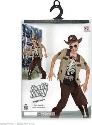 Produktbild von Widmann Karneval - Zombie Sheriff Oberteil, Hose, Hut