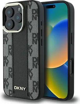 Immagine prodotto di Dkny Dkhmp16Xpcpvslk Custodia rigida Iphone 16 Pro Max6.9 Czarny/Nero Modello a scacchi Magsafe