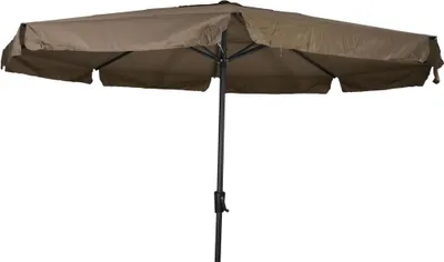Produktbild von Lesli Living Sonnenschirm "Libra Taupe" Ø 3,5 m mit UV-Schutz 30+