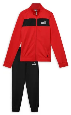 Produktbild von PUMA Boy's Poly Suit Cl B Track Suit,Rot (High Risk Red), 104 (3-4 Y)