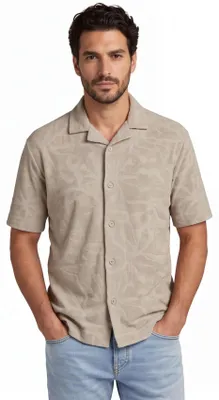 Produktbild von Poloshirt BOSS Orange grau mit Struktur