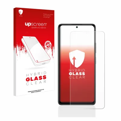 Produktbild von upscreen Schutzglas für Xiaomi Redmi Note 10 Pro / Max Schutzfolie Panzer Folie Glas Display Schutz klar