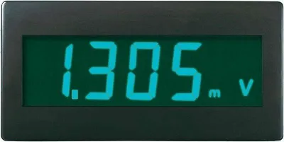 Image de Voltcraft DVM330GN Digitales Einbaumessgerät, Panel-Meter Einbaumaße 68 x 33 mm (DVM330GN)