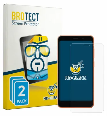 Produktbild von 2x Für Ulefone Note 22 Schutzfolie BROTECT Displayschutz Display Schutz Folie Klar Transparent