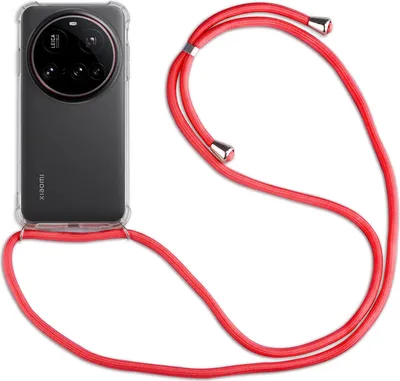 Produktbild von Handykett für Xiaomi 15 Ultra Hülle mit Kordel Handyhülle mit Band in Rot