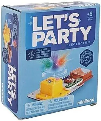 Obrázok produktu pre Miniland Electrofun DIY Interaktívna hra, Vzdelávacia sada - Čas na hranie (El. obvody)