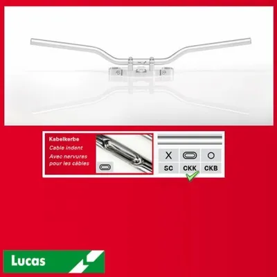 Zdjęcie produktu dla Stahllenker Speedfighter, Stahl, verchromt