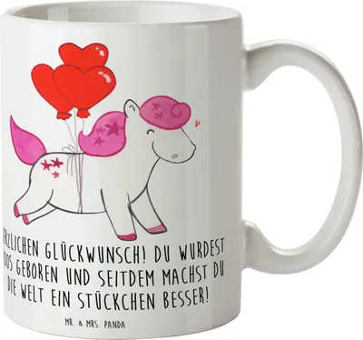 Produktbild von Mr. & Mrs. Panda Kaffeetasse 2005 Geburtstag - Weiß - Geschenk, Nostalgie, Liebevoll gestaltete Geschenke, geboren, Glückwunsch, Alter, Kaffeebecher, bedruckt, Becher