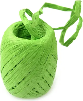 30 Meter Papierschnur Geschenkpapier Bastelschnur Dekoband Papierband, grün