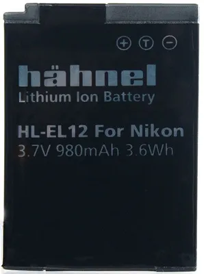 Produktbild von Hahnel HL-E12, 800 mAh, 7,2 V, Lithium-Ion (Li-Ion)