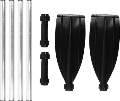 Produktbild von 125 cm/49,2 Zoll abnehmbarer Wasser -Ruder -Aluminium -Legierungspaddeln Dual End tragbar für Boot Kajak Floß -Kanu