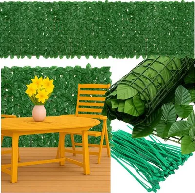 Obrázok produktu pre Gardlov 25342 Balkónová zástena s tmavozelenými listami 500 x 50 cm