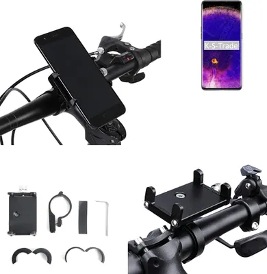 Produktbild von K-S-Trade Handyhalterung für das Fahrrad kompatibel mit Oppo Find X5 Halter Lenkstange Fahrradhalterung Motorrad Bike Mount Befestigung Smartphone