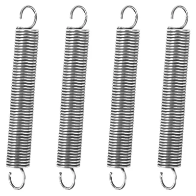 Obrázok produktu pre RVS spirálové pružiny s hákom, 90 mm