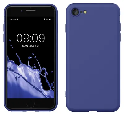 Produktbild von kwmobile Handyhülle für iPhone SE 2022 Hülle / iPhone SE 2020 / iPhone 8 / iPhone 7, für iPhone SE Hülle - Schutzhülle für kabelloses Laden - Case in