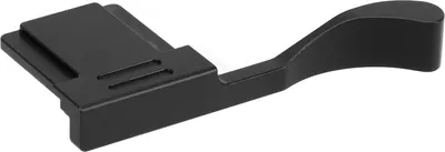 Obrázok produktu pre Jiawu Camera Thumb Grip Durable Aluminium Alloy Hot Shoes Support pre X100V X100F XE3 XE4, ideálny na zvýšenie pohodlia a stability (čierny)
