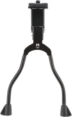 Produktbild von Famanu Fahrradständer Doppelte Fußstütze - Mountainbike Halterung Schwarz