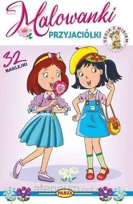 Image de Przyjaciółki. Malowanka edukacyjna z naklejkami