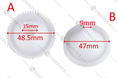 Image de Roue dentée originale Ariete AS00002087 pour presse-agrumes Vintage Retro 0413
