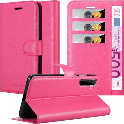 Obrázek produktu pro Cadorabo Case for Realme 6 4G / 6s Protective Cover in Pink Pouzdro na mobilní telefon s magnetickým zavíráním