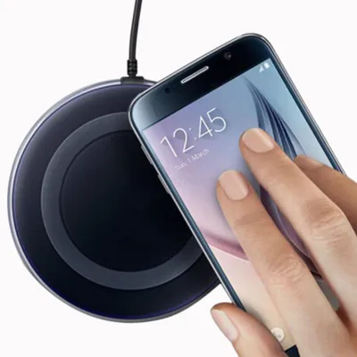 Produktbild von Qi Kabellose Ladestation Wireless Induktiv Fast Charger Ladegerät für  iPhone Samsung