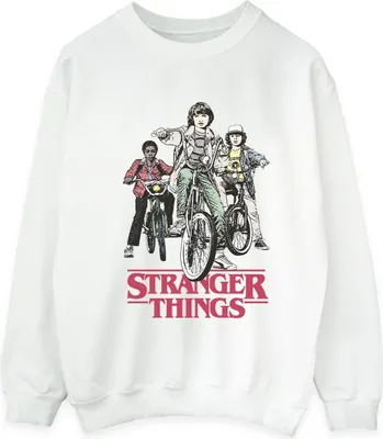 Produktbild von Netflix - "Stranger Things" Sweatshirt für Herren BI45010 (L) (Weiß)