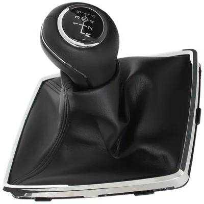Produktbild von Schaltknauf 6-Gang Schaltmanschette + Rahmen für Mercedes W204 S204 2007-2014