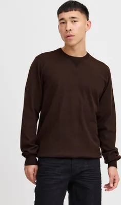 Produktbild von Blend BHBruton Herren Sweatshirt Pullover Pulli mit Rundhals Rippbündchen Label-Details Regular fit