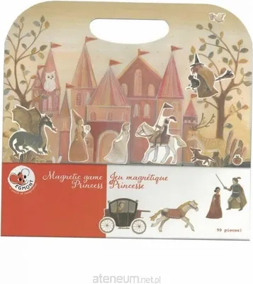 Obrázek produktu pro Puzzle, magnetická hra, Princezny