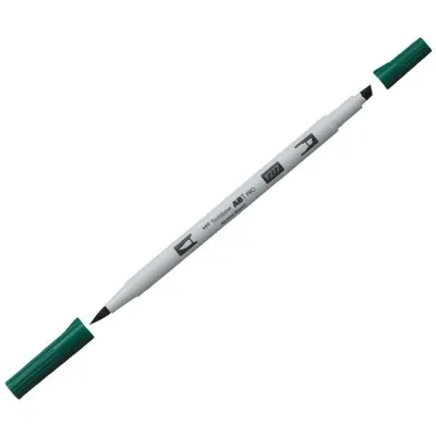 Produktbild von Dual-Fasermaler ABT Pro Keilspitze/Pinselspitze Alkoholbasis dark green