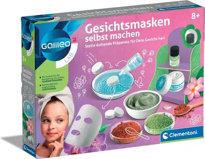 Produktbild von Clementoni Galileo Gesichtsmasken selbst machen