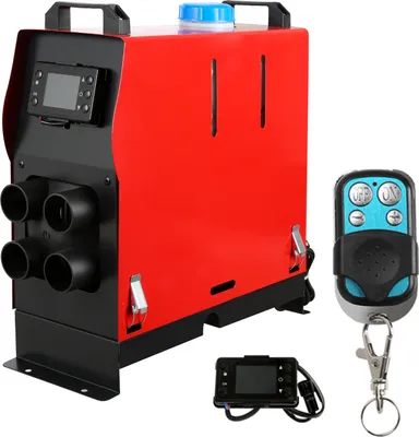 Produktbild von 12V Standhezung Diesel, 5KW Diesel Lufterhitzer Standheizung, Luft Dieselheizung, Air Diesel Heizung für Auto RV Boote LKW Wohnmobil Bus mit Schalldämpfer(4 Luftauslass)