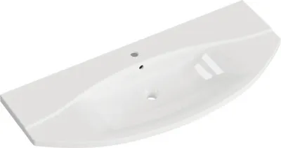 Obrázok produktu pre Umývadlo na skrinku Jungborn VENTITRE sanitárna keramika biela 120,5 cm J900.991206