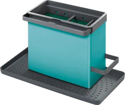 Produktbild von METALTEX 297530007 TidyTex Spülbecken-Organizer türkis 24 x 13 x 14 cm aus Kunststoff