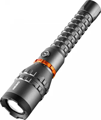 Zdjęcie produktu dla NEBO DAVINCI 8000, Latarka ręczna, Szary, Aluminium, Przyciski, Ładowanie, Zasilanie, 1 m