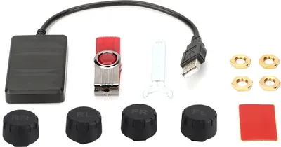 Obrázok produktu pre CAR USB - Monitor tlaku v pneumatikách - Systém TPMS - Monitorovací alarm s externým senzorom pre navigáciu Android