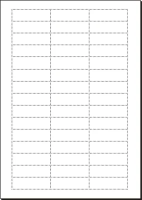 Produktbild von Einsteckschilder für Hängemappen 58x18mm 4 Blatt=180 Schilder weiß Packung mit 10 Stück