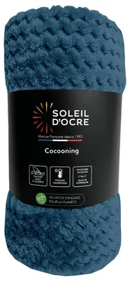 Obrázok produktu pre Dekoračná prikrývka Cocooning, rozmery 220x240 cm, farba: svetlomodrá