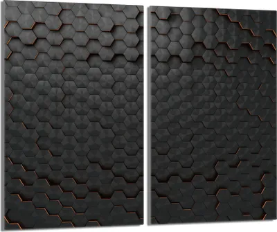 Produktbild von Glasschutzplatte für Herd 2x30x52 Schwarz