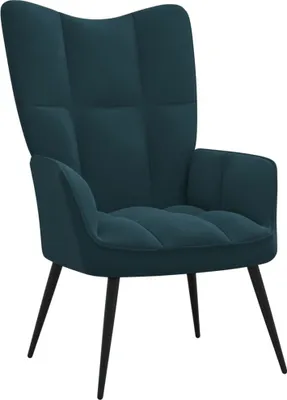 Obrázok produktu pre VidaXL 328083, Zamat, Modrá, Pena, 610 mm, 700 mm, 965 mm