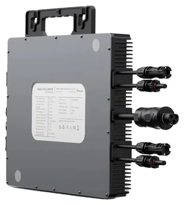 Immagine prodotto di Microinverter, onda sinusoidale pura, monitoraggio Wi-Fi, cavo CA da 2000 W, 220-240 V