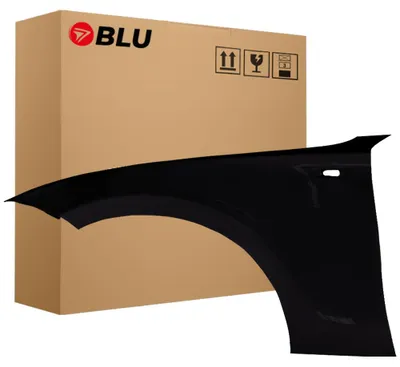 Obrázek produktu pro BLU Blatník náhrada pro BMW 1 E81 E82 E87 E88 475 Levý Schwarz SchwarzerSaphir | 2004-2013 | Přední | Lakovaný | Připravený k montáži | Pozink