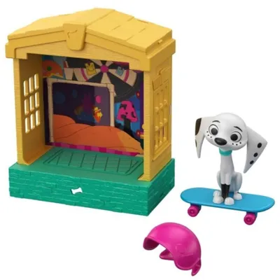Obrázek produktu pro 101 Dalmatinů - figurka v domečku Dolly