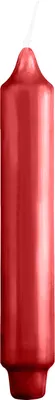 Produktbild von Stabkerzen mit Zapfenfuß Rot 250 x Ø 30 mm, 12 Stück