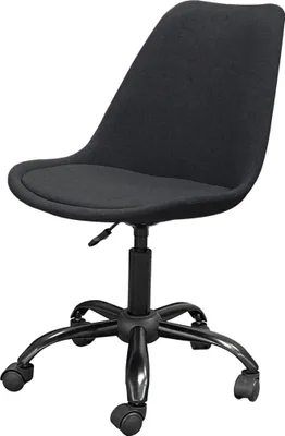 Produktbild von VDD - Stoffschalensitz - Gestell mit Rädern - mobil - schwarz