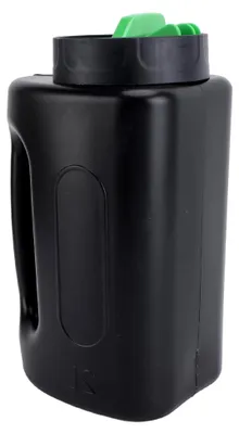 Imagen del producto de Dispensador manual para jardín, 2 litros, alta capacidad, fácil de usar, herramienta ligera, fabricado en ABS y PP