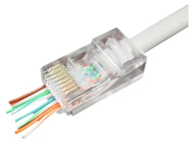 Image de Gembird LC-PTU-01/10, 8P8C RJ45, Transparent, U/UTP (UTP), 19 g, 12 mm, 25 mm
