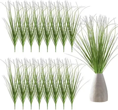 Obrázek produktu pro Svazky umělé trávy, 16 kusů, délka 50 cm, zelené, na dekoraci